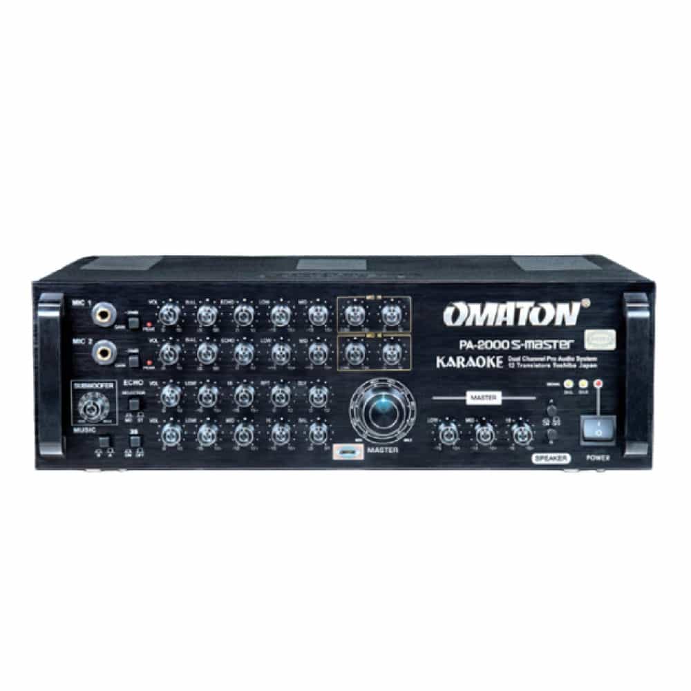 AMPLY KARAOKE OMATON PA-2000S-MASTER CÔNG SUẤT 900W (16 SÒ TOSHIBA)
