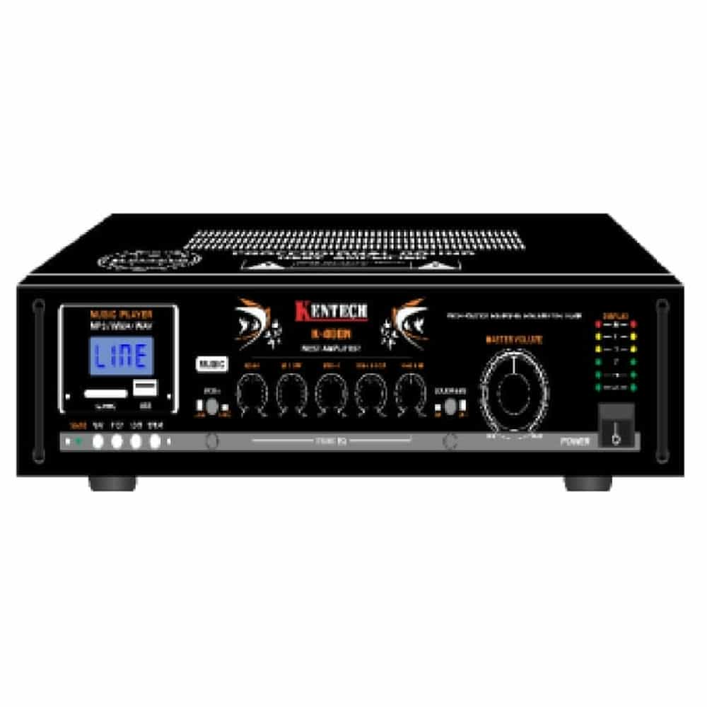 AMPLY YẾN KENTECH K-400N 4 SÒ KEC KOREA, CÔNG SUẤT LỚN