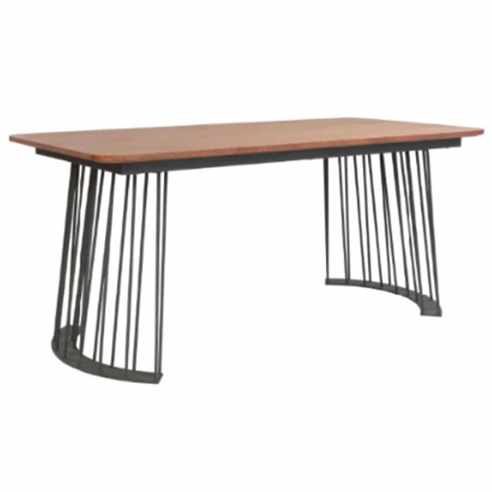 BÀN ĂN MDF VÂN VENEER, SẮT XI CHI LAI BAN-BOY-T707