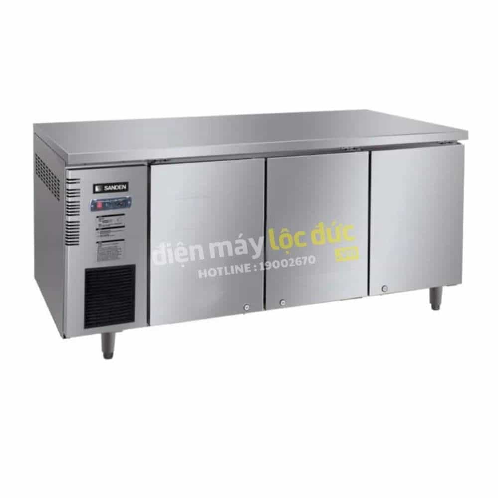 BÀN ĐÔNG INOX 3 CÁNH SANDEN INTERCOOL 530 LÍT SCF-1803