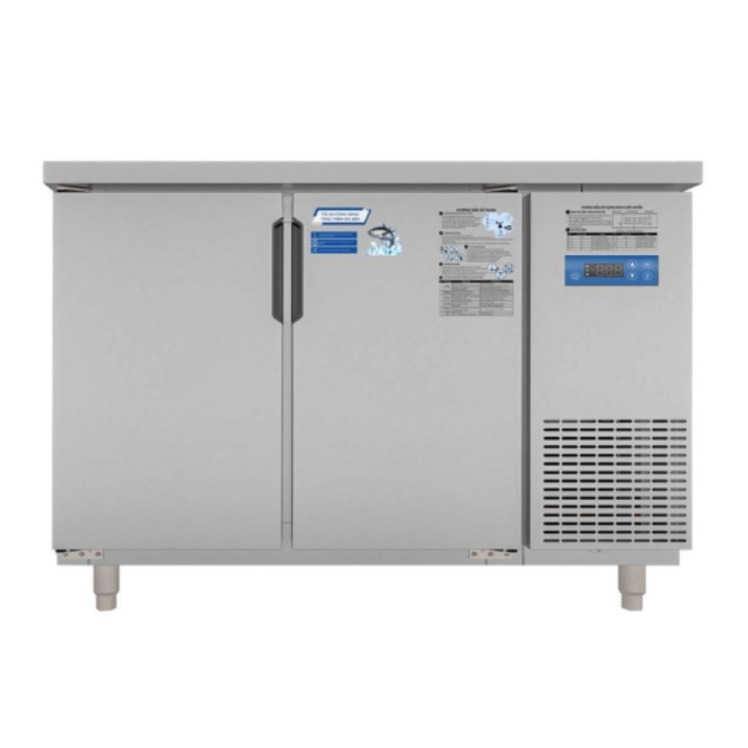 BÀN MÁT INOX 2 CÁNH YUBANN 210 LÍT YB-F12IN