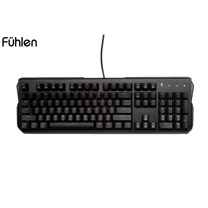 BÀN PHÍM CƠ GAMING FUHLEN D (DESTROYER) SWITCH QUANG HỌC BLUE