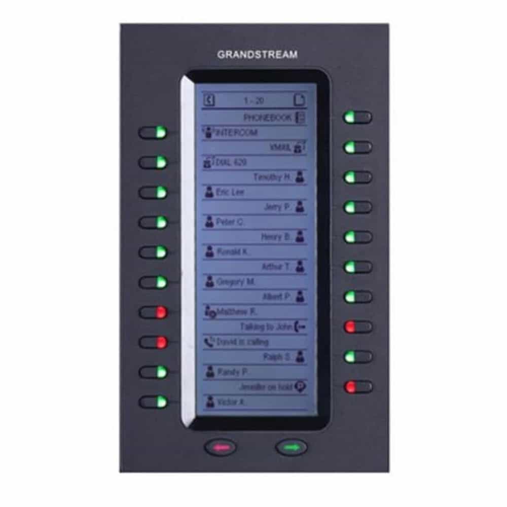 BÀN PHÍM MỞ RỘNG GRANDSTREAM GXP2200EXT - MÀN HÌNH LCD, 40 PHÍM BLF/SPEED DIAL