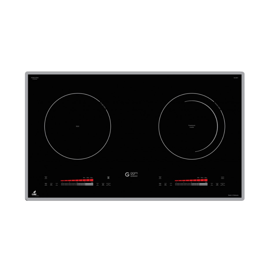 BẾP ĐIỆN 1 TỪ - 1 HỒNG NGOẠI GGMGASTRO GCI421I PLUS - 4200W, IVERTER TIẾT KIỆM ĐIỆN