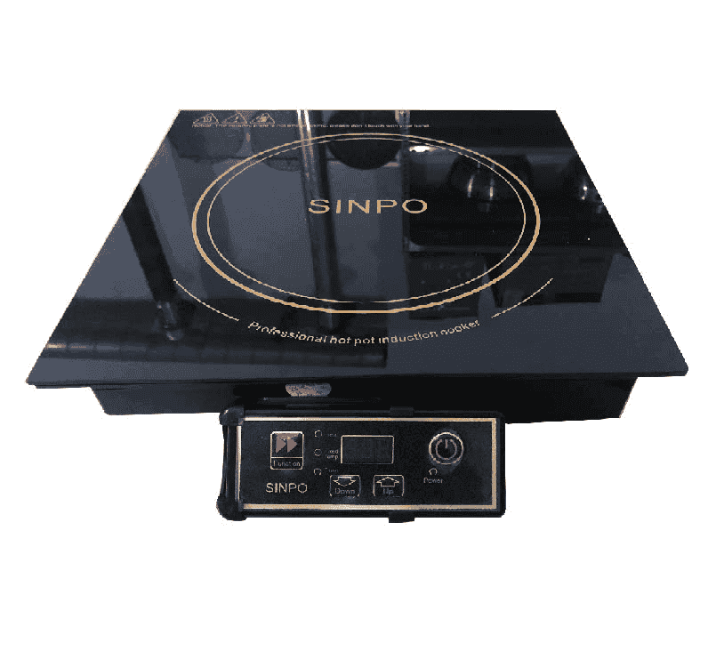 BẾP TỪ ÂM BÀN VUÔNG SINPO SP-2000W-V