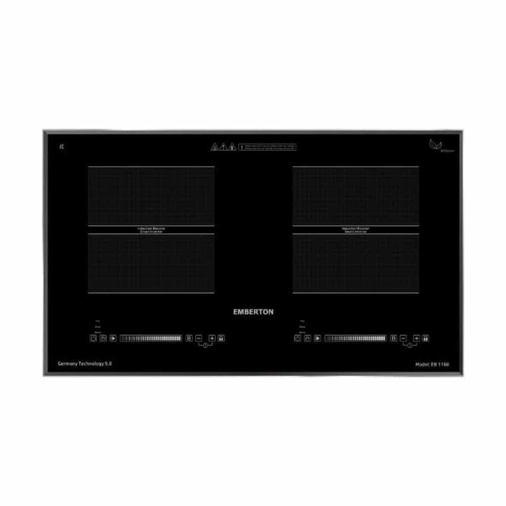 BẾP ĐIỆN TỪ ÂM ĐÔI EMBERTON EB-116II (4400W)