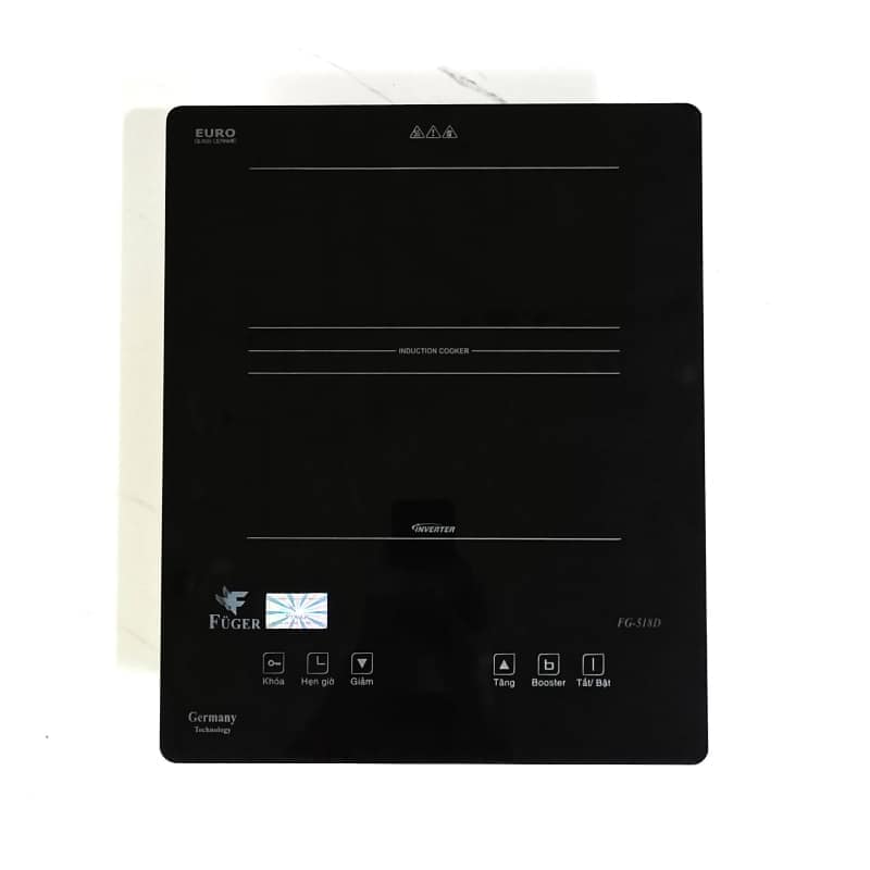 BẾP ĐIỆN TỪ ÂM ĐƠN FUGER FG 518D (1800W)