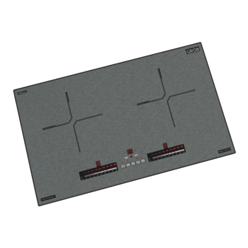 BẾP ĐIỆN TỪ ĐÔI ÂM GROB MG2-7243IA INVERTER BOOSTER