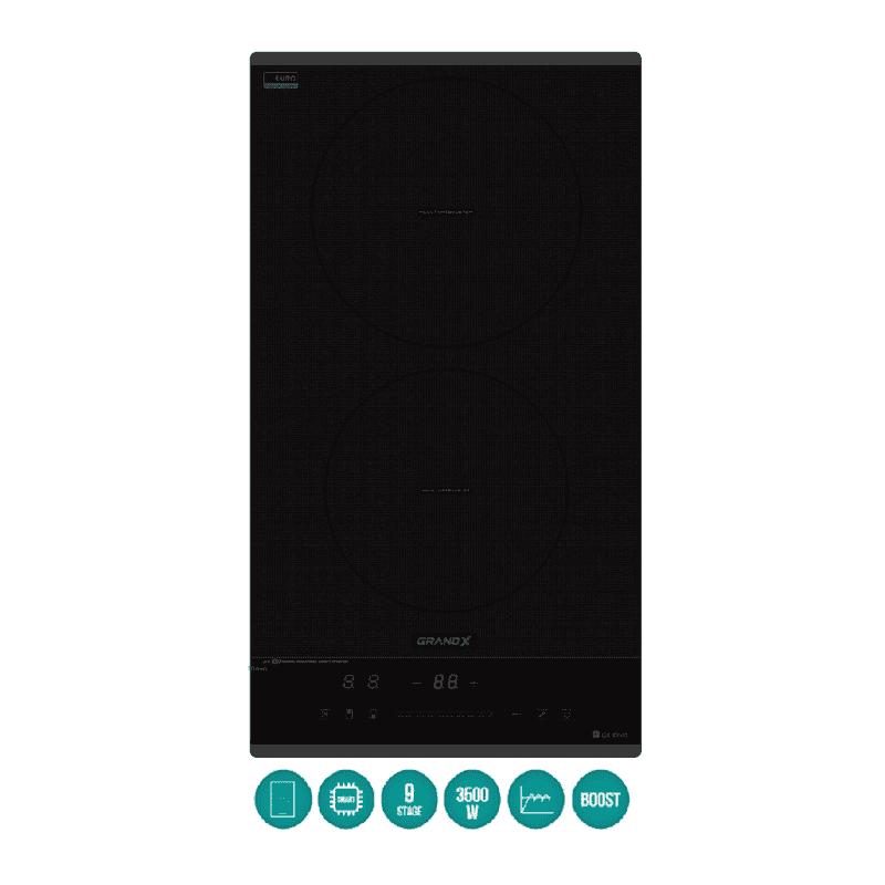 BẾP ĐIỆN TỪ ĐÔI DOMINO GRANDX GX ID505 CÔNG SUẤT 3500W