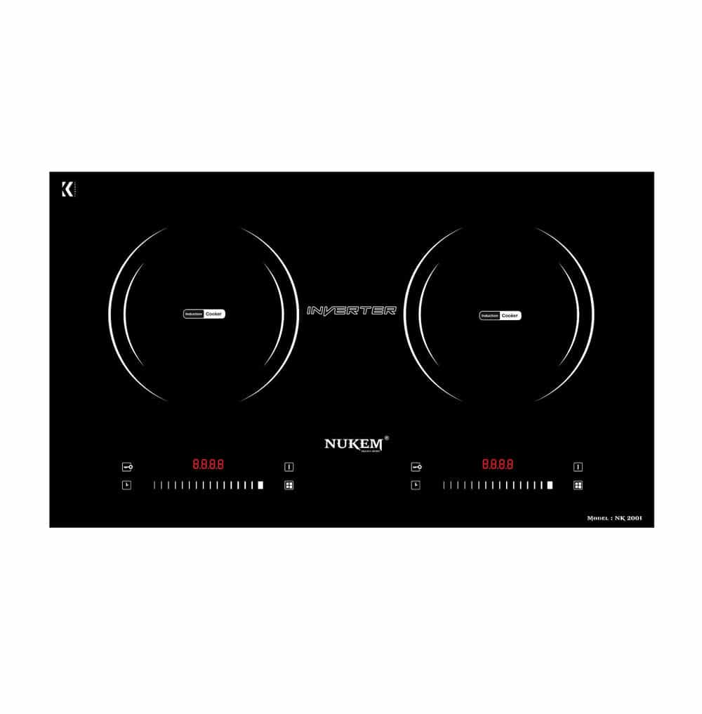 NUKEM NK-200I BẾP ĐIỆN TỪ ĐÔI 4400W TIẾT KIỆM ĐIỆN