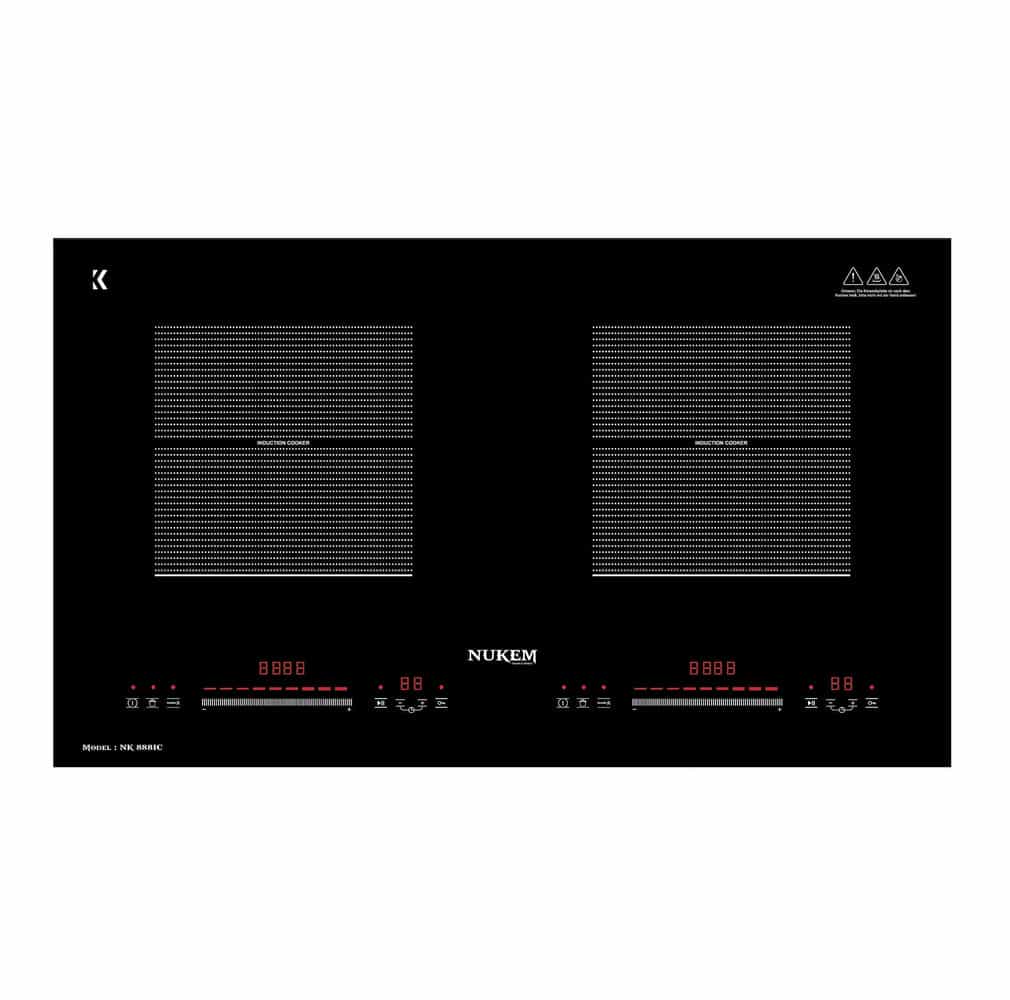 NUKEM NK-888IC – BẾP TỪ ĐÔI 4800W, DUAL CORE INVERTER TIẾT KIỆM ĐIỆN
