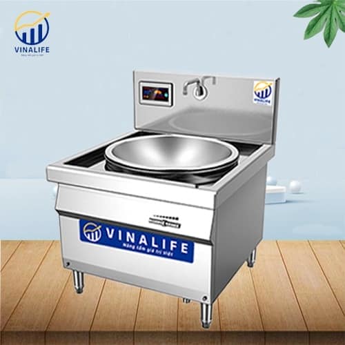 BẾP ĐIỆN TỪ CÔNG NGHIỆP LIỀN CHẢO VINALIFE VNL-BTCNĐ-LC-30 (30KW/380V) - CÔNG SUẤT 30.000W, TIẾT KIỆM ĐIỆN NĂNG