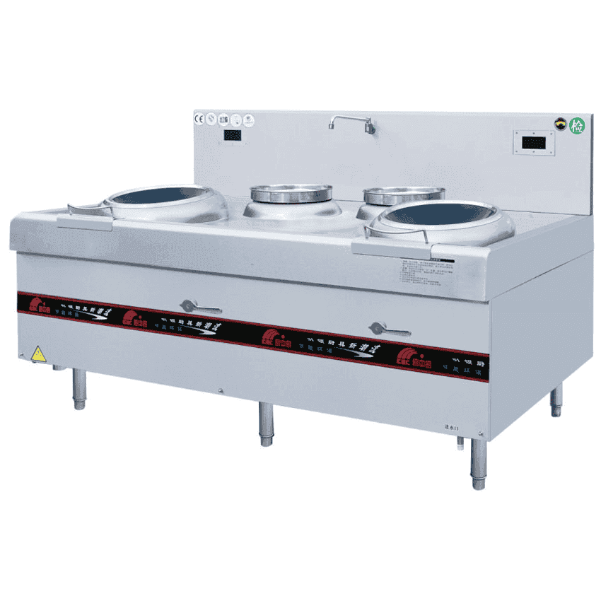 BẾP ĐIỆN TỪ XÀO CÔNG NGHIỆP ĐÔI 2 ĐẦU CHU ZHONG CHU CZC-12CE-2X12KW