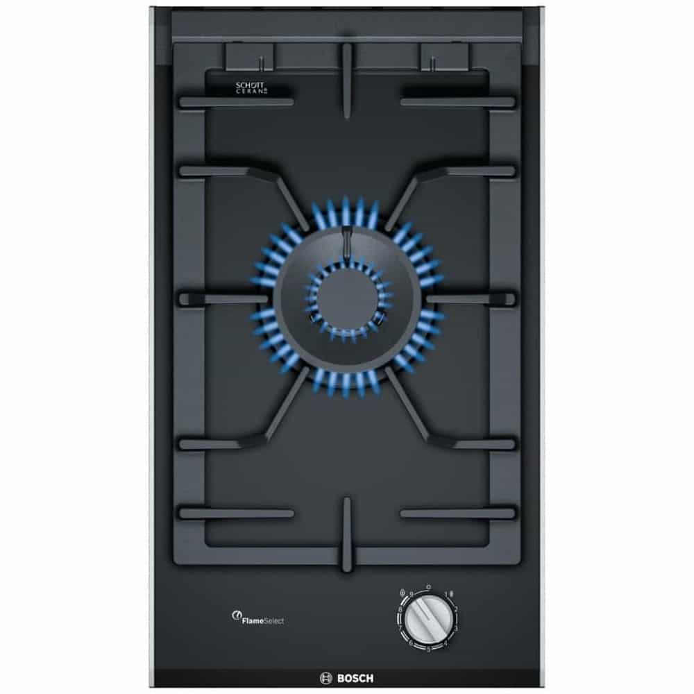 BẾP GAS DOMINO BOSCH PRA3A6B70 SERIES 8 (LÒ ĐỐT KÉP WOK 6.1 KW)
