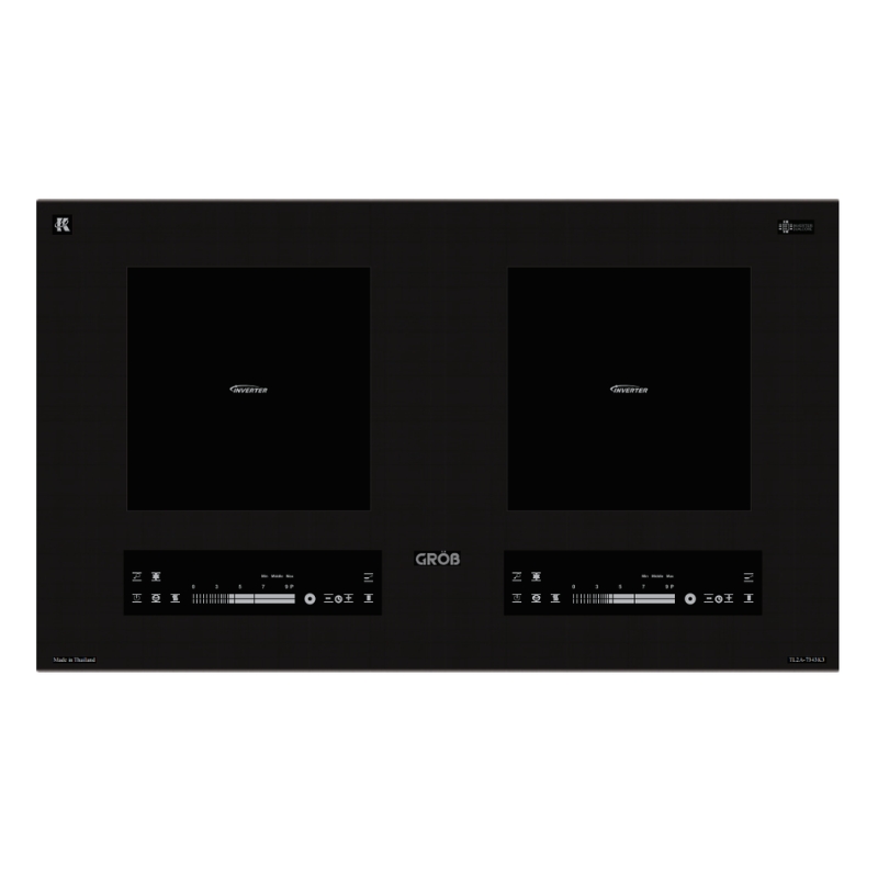 BẾP TỪ ĐÔI ÂM GROB TL2A-7343K3 BOOSTER 2600W