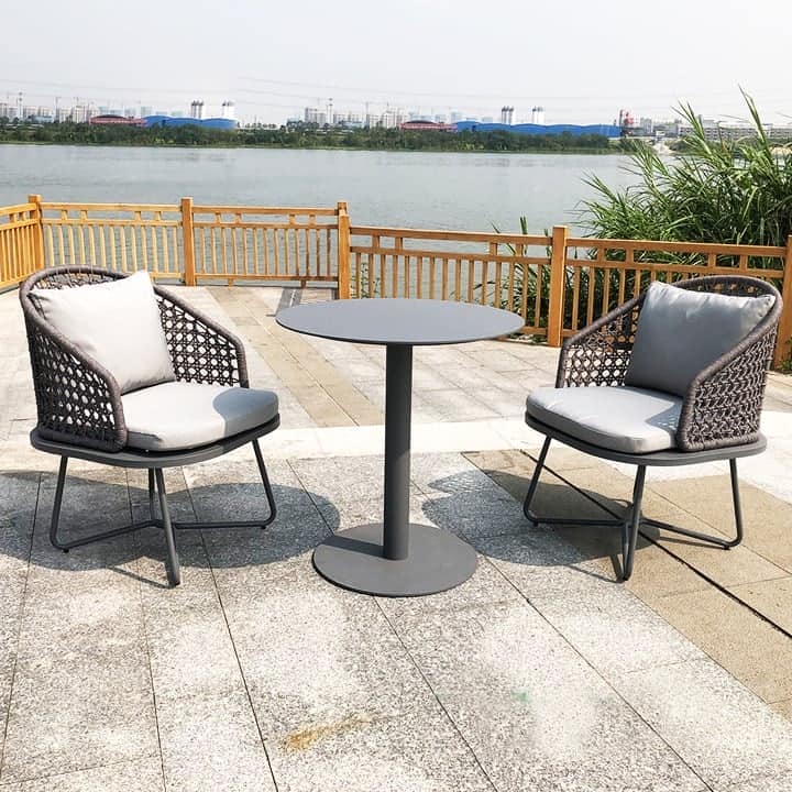 BỘ BÀN CÀ PHÊ KHUNG SẮT MT MT2005 (1 BÀN + 2 GHẾ)