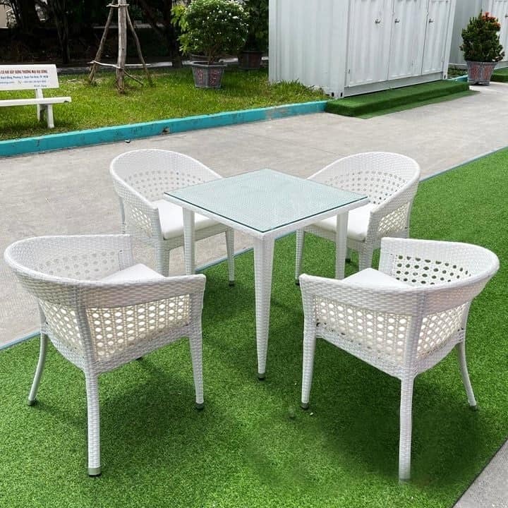 BỘ BÀN CÀ PHÊ KHUNG SẮT MT MT298 (1 BÀN + 4 GHẾ)