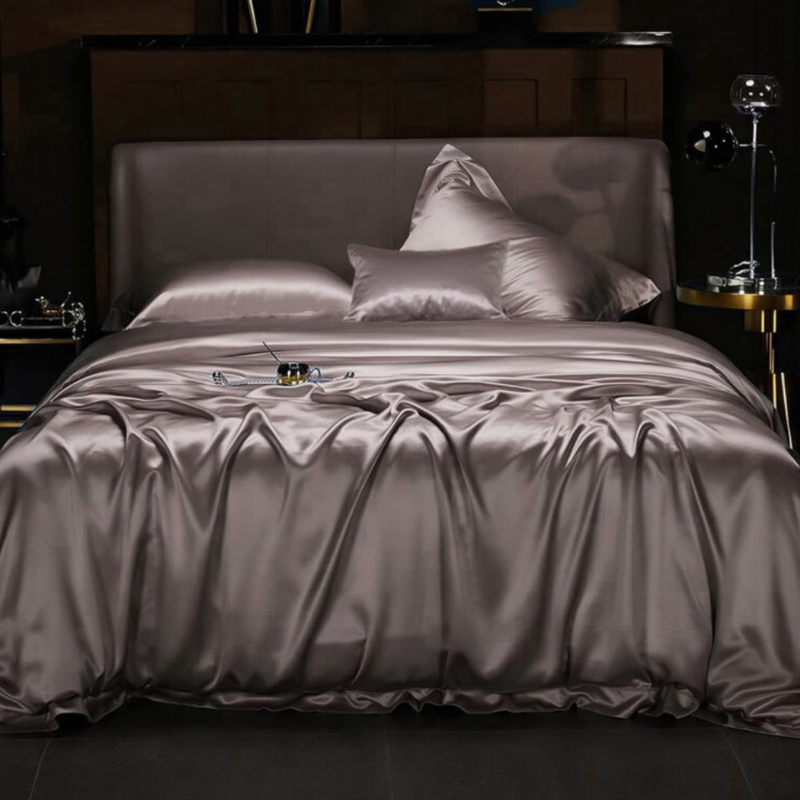 BỘ CHĂN GA D'LAVISH QUEENIE SILK VICTORIA 200X220 LỤA CAO CẤP