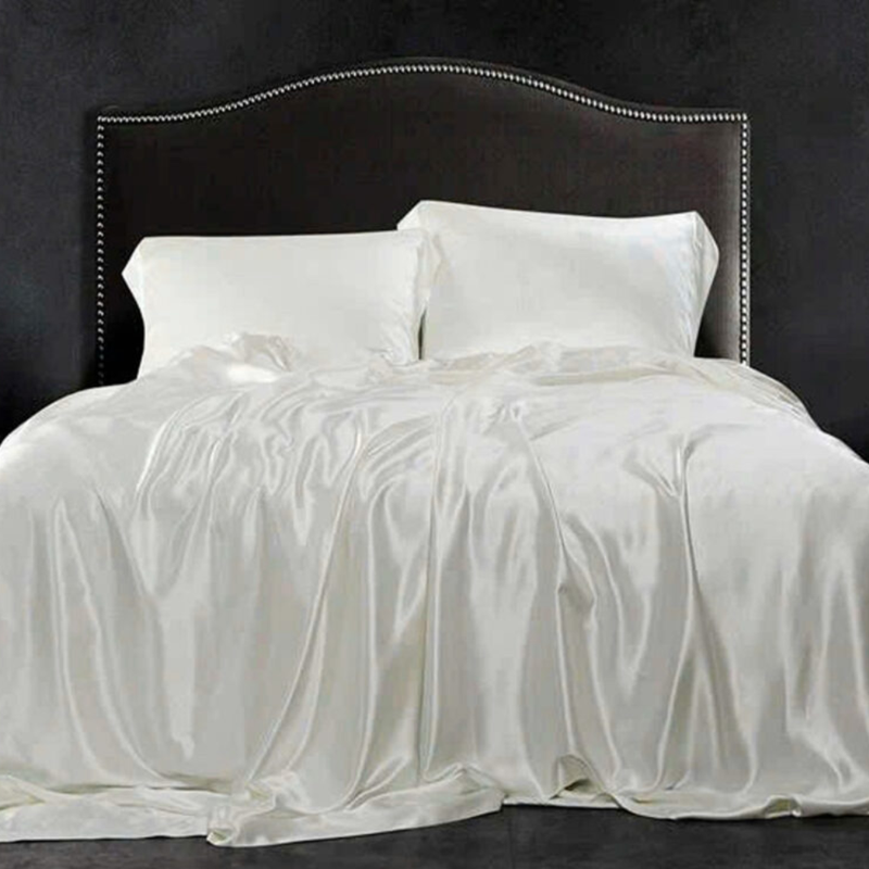 BỘ CHĂN GA PHỦ D'LAVISH QUEENIE SILK LILLIE 200X220 LỤA CAO CẤP