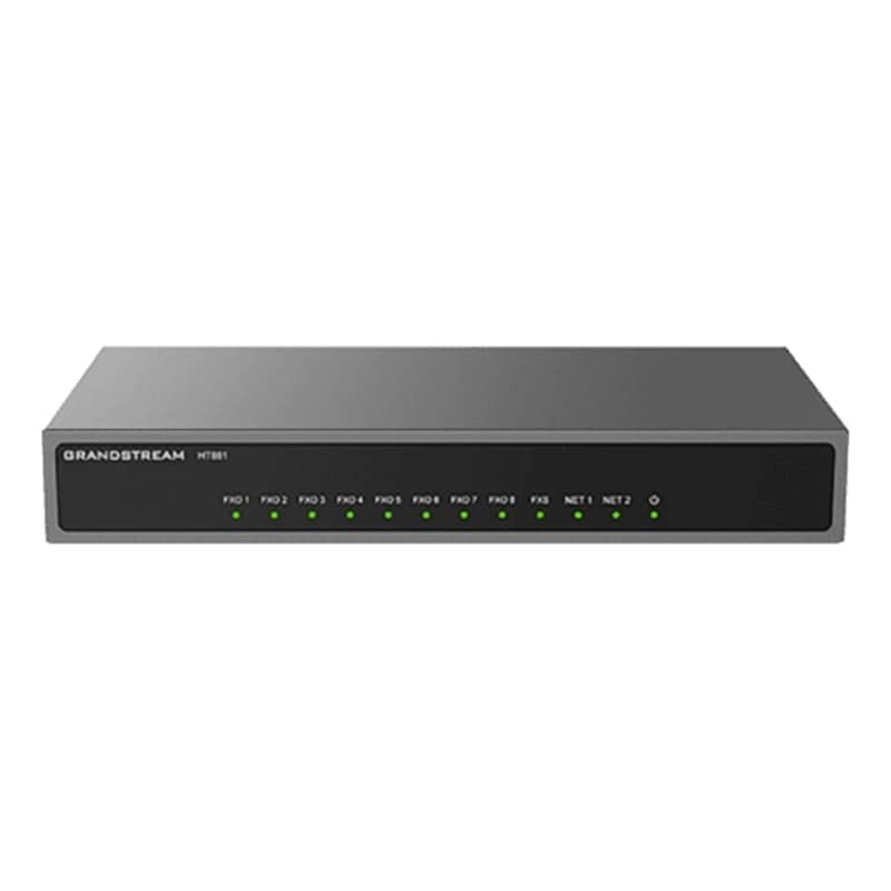 BỘ CHUYỂN ĐỔI GATEWAY GRANDSTREAM HT881 8 CỔNG FXO GIGABIT