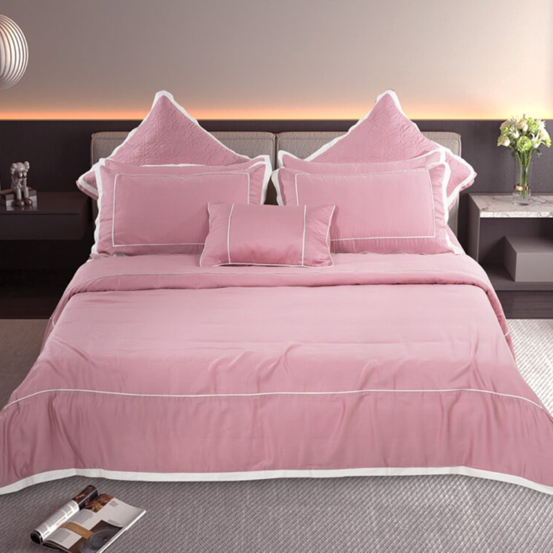 BỘ GA PHỦ D'LAVISH LUXURY LUX2301 FREESIZE COTTON LỤA CAO CẤP
