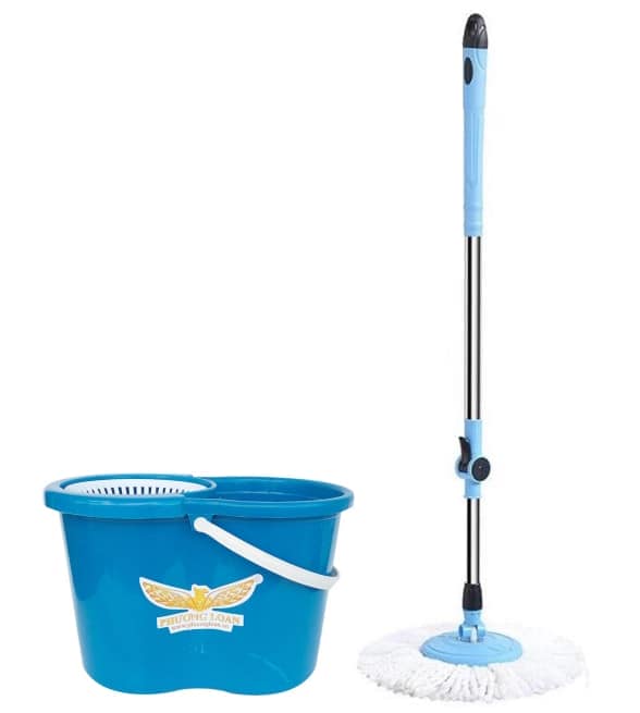 BỘ LAU NHÀ XOAY 360 ĐỘ PL ĐN-08N