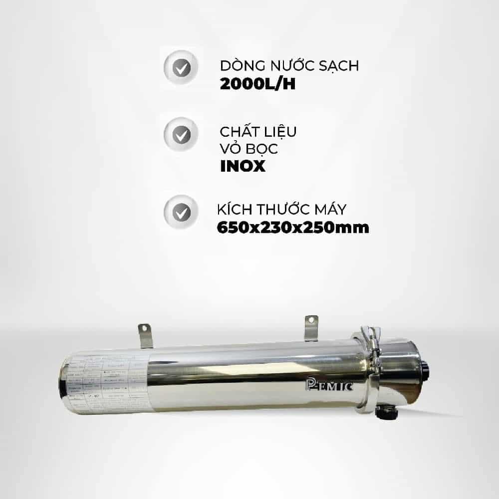 BỘ LỌC PHÈN P-EMIC P-UFO-2000JK