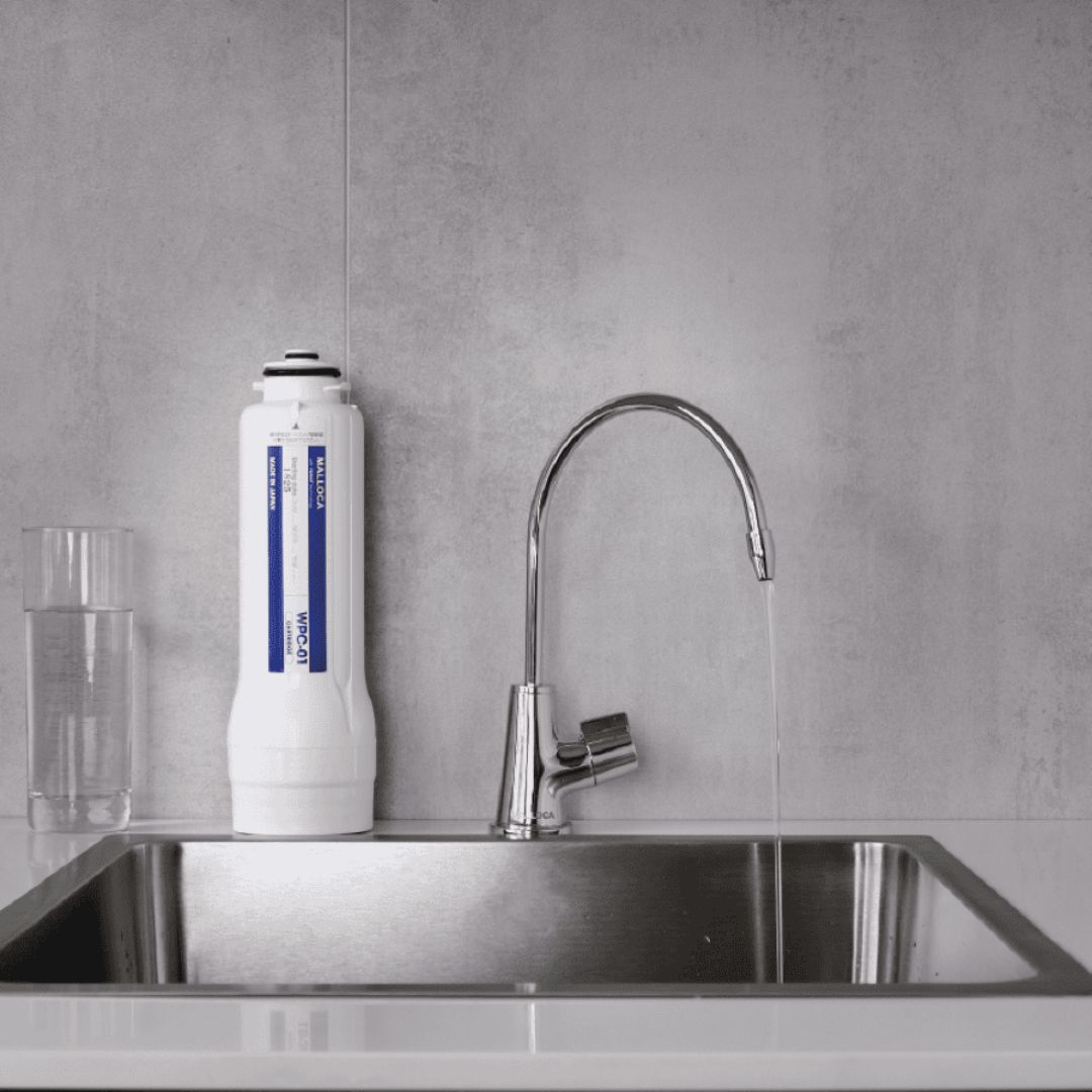 BỘ MÁY LỌC NƯỚC BỒN RỬA CHÉN MALLOCA 1 LÕI MPC5KCB