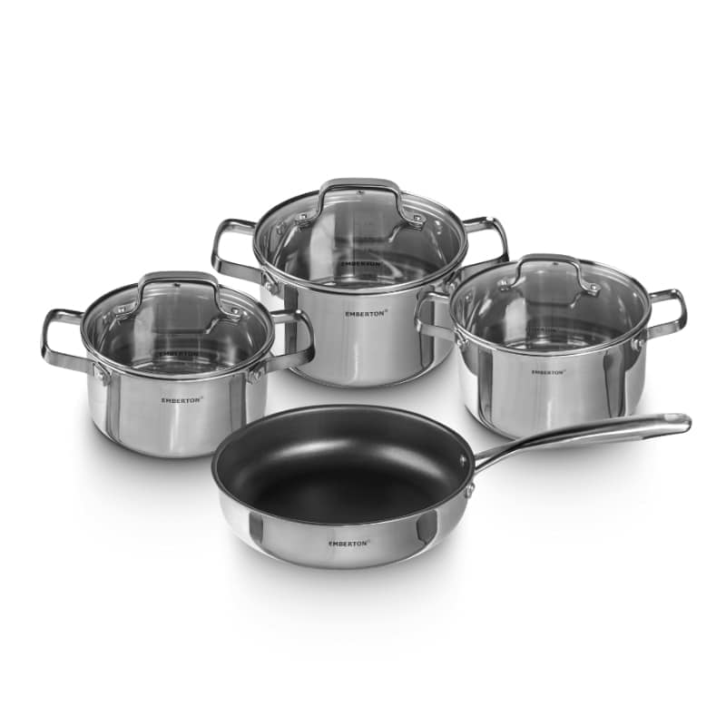 BỘ NỒI INOX 4 MÓN EMBERTON EB-BHM04316ST