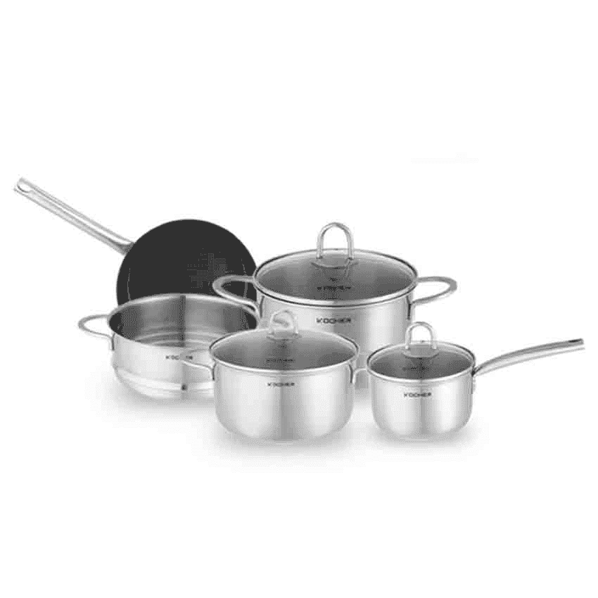 BỘ NỒI INOX KOCHER 5 MÓN MUNICH