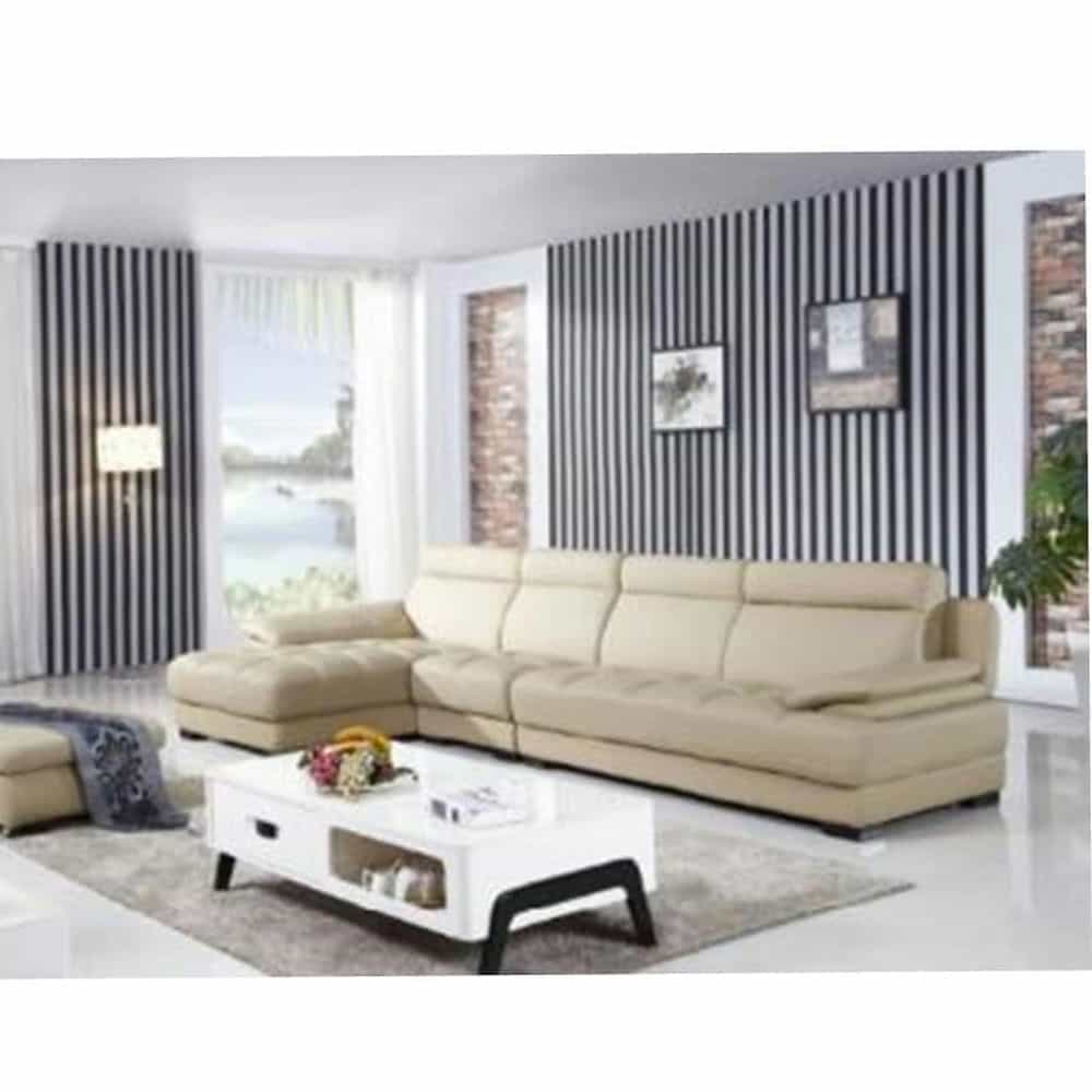 BỘ SOFA GÓC DA 70% DA, 30% SIMILI, KHUNG, MOUSE CHI LAI SFN-HAS-1036.T-0