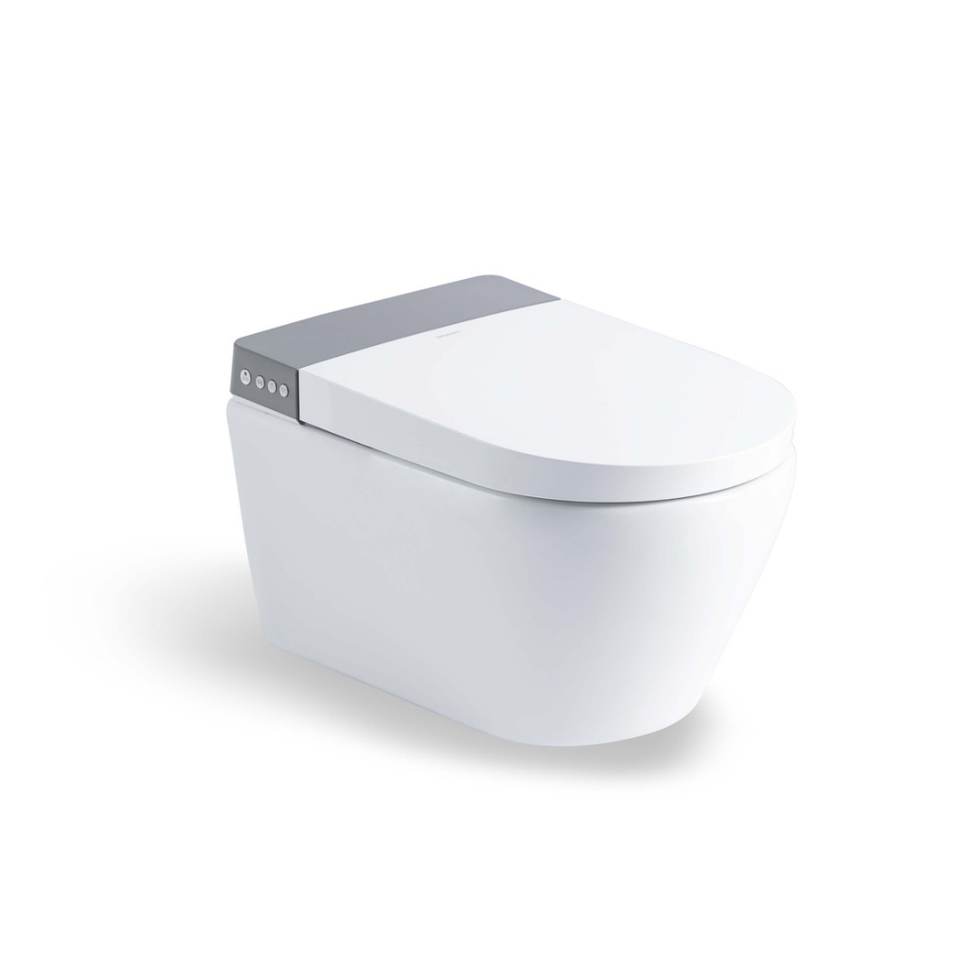 BỒN CẦU THÔNG MINH TREO TƯỜNG BRAVAT C29029W1-VN CẢM ỨNG HIỆN ĐẠI