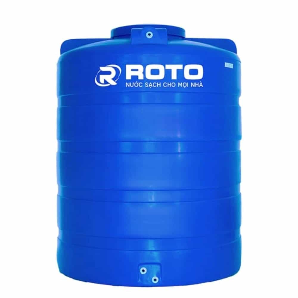 BỒN NƯỚC NHỰA ĐỨNG ROTO VT3000 (3000 LÍT) NHỰA NGUYÊN SINH