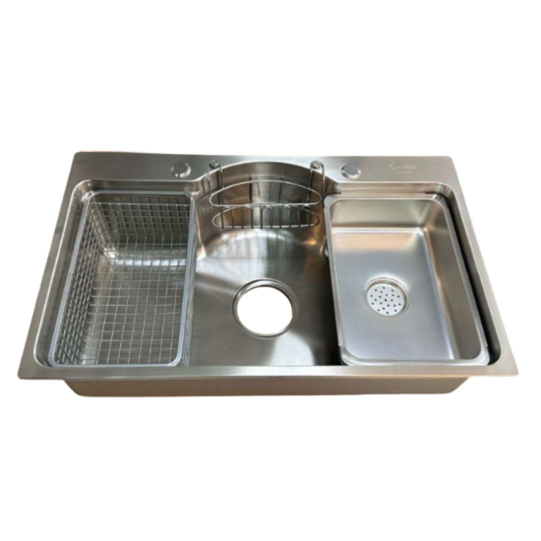 BỒN NƯỚC RỬA CHÉN INOX SEVILLA SV-HC7848
