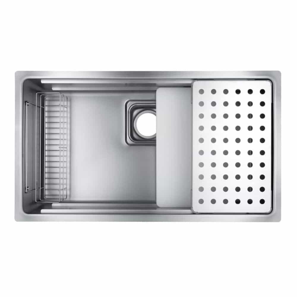 BỒN RỬA CHÉN ĐƠN INOX SHIGERU JSM-K 3F FS