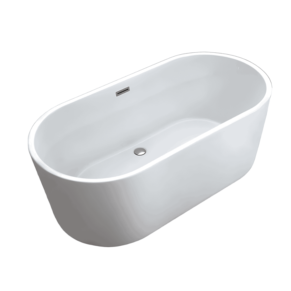 BỒN TẮM ĐẶT SÀN BRAVAT B25789W-1-ENG ACRYLIC HIỆN ĐẠI