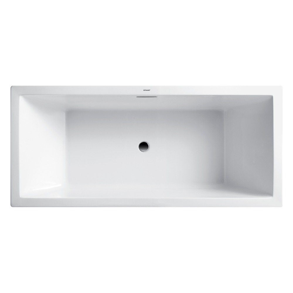 BỒN TẮM XÂY BỆ BRAVAT B25706W-ENG ACRYLIC 1700MM SANG TRỌNG