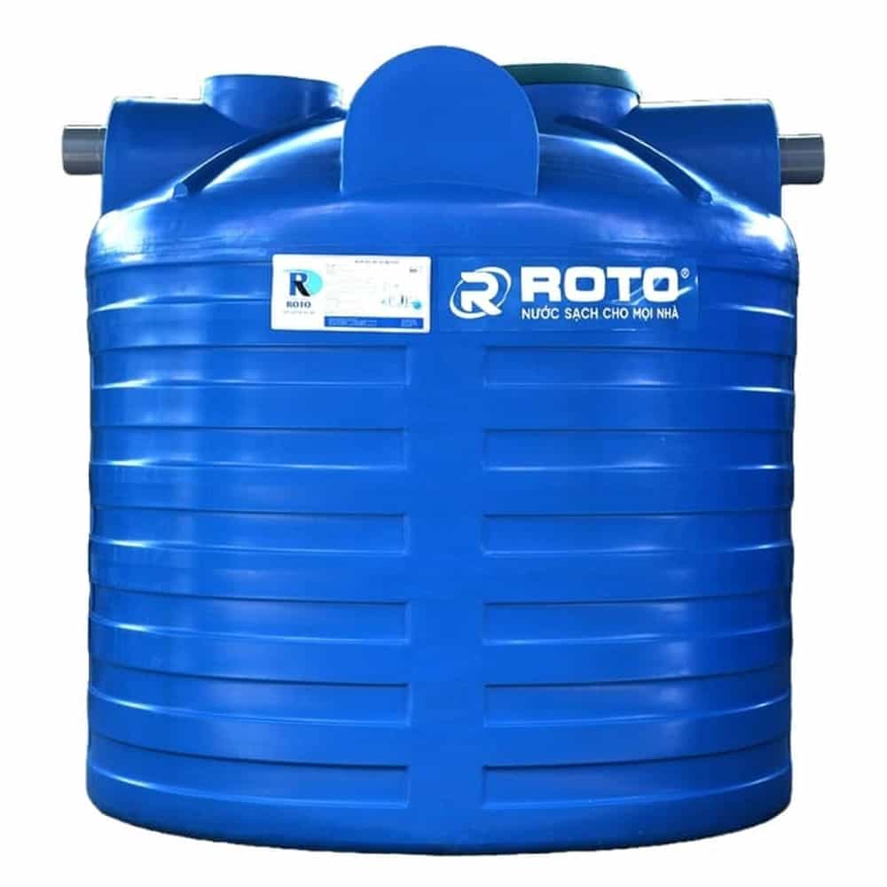 BỒN TỰ HOẠI ĐỨNG NHỰA ROTO ST2500V (2500 LÍT) GIẢI PHÁP CHO CÔNG TRÌNH LỚN