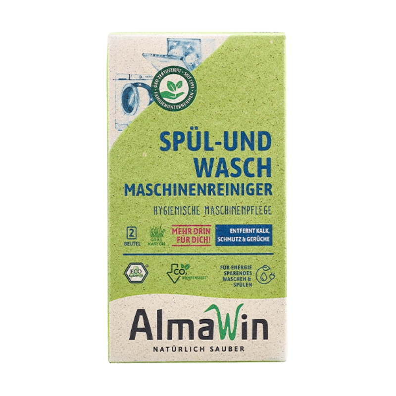 BỘT VỆ SINH MÁY RỬA CHÉN & MÁY GIẶT ALMAWIN HỮU CƠ 200GR HMH.0190200