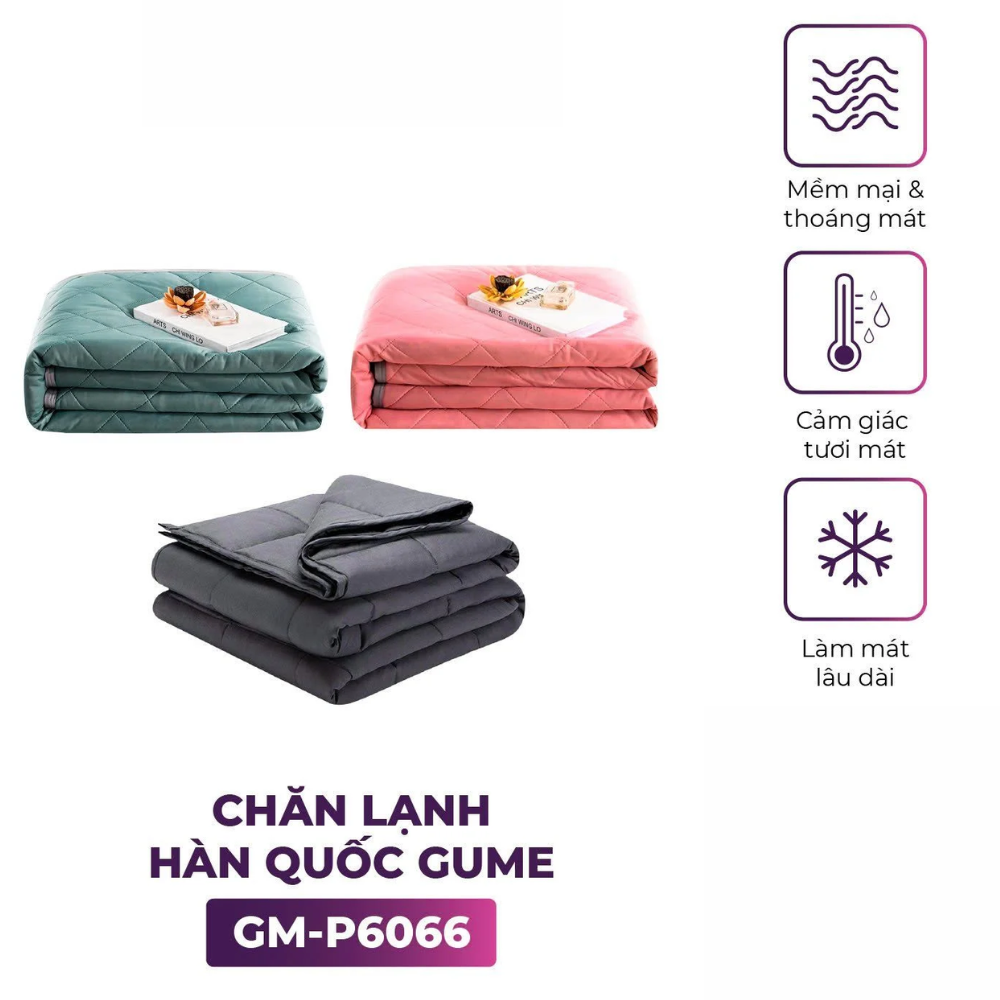 CHĂN LẠNH GUME GM-P6066 ICE SILK MICROFIBER THOÁNG MÁT