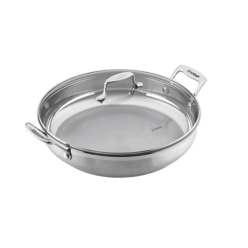 CHẢO INOX SCANPAN IMPACT 32CM SÂU LÒNG ĐÁY 3 LỚP