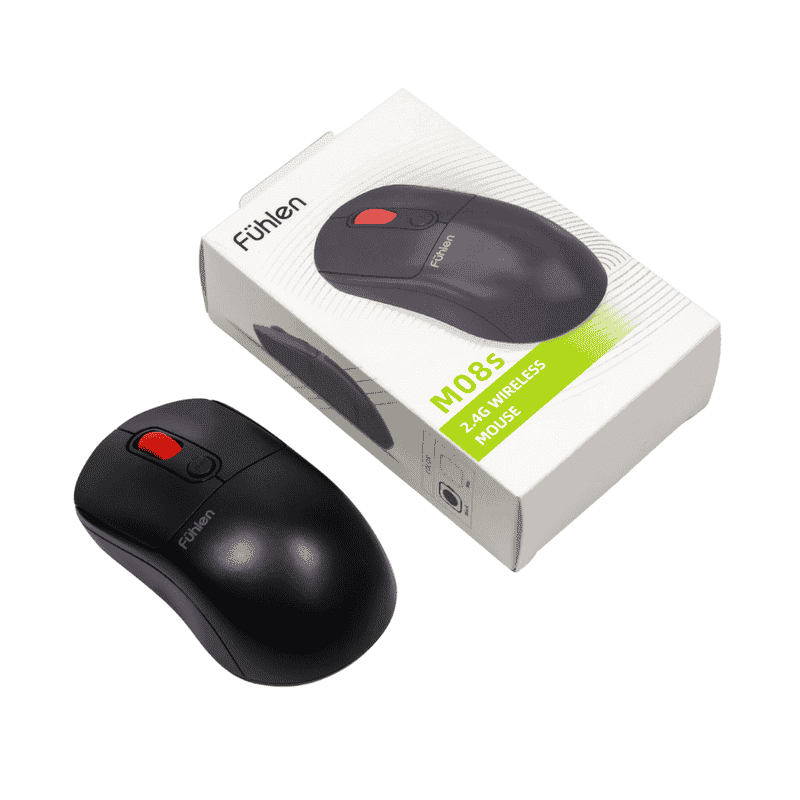 CHUỘT KHÔNG DÂY FUHLEN M08S SILENT CLICK MÀU SẮC PASTEL THỜI THƯỢNG