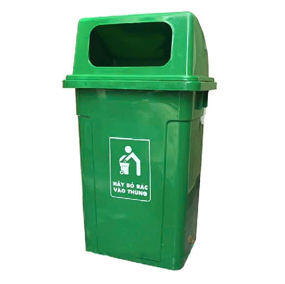 COMBO 10 THÙNG RÁC NẮP MỞ NHỰA NT TR-XL90-NH