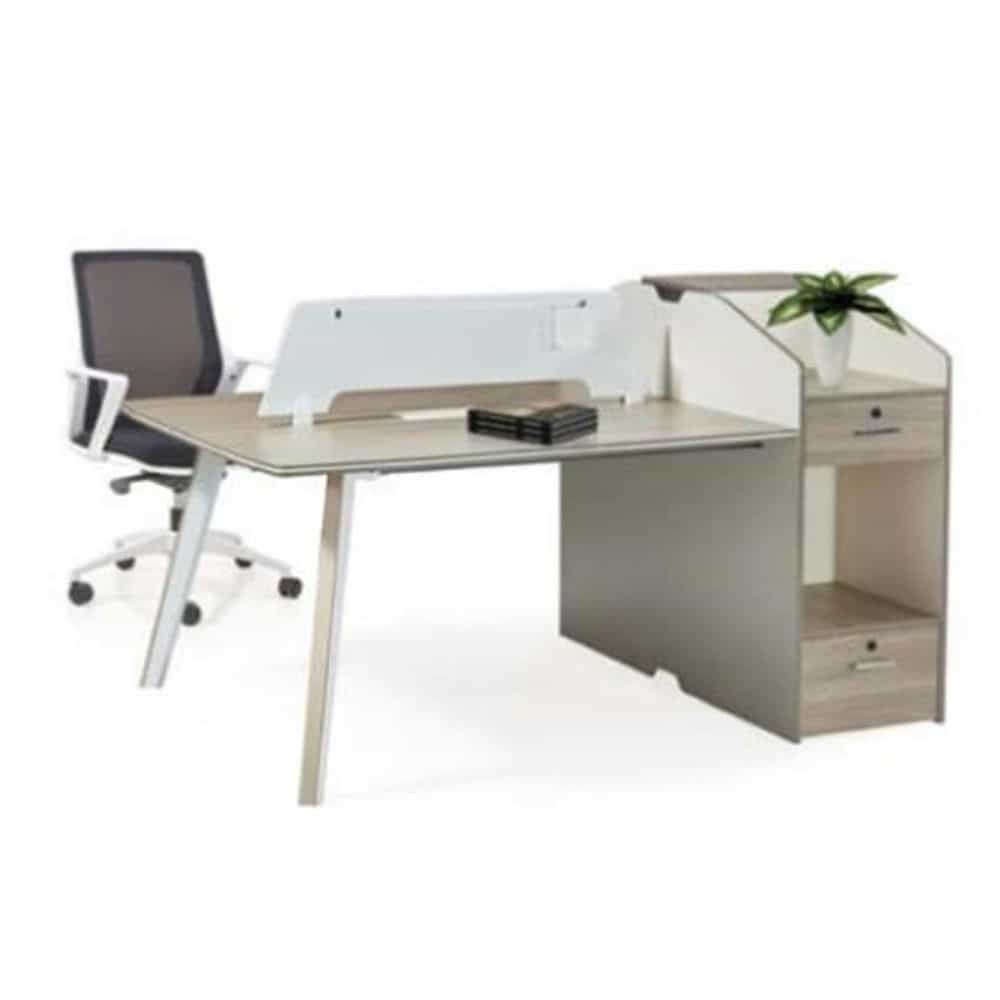 CỤM BÀN LÀM VIỆC 2 NGƯỜI CHI LAI BLVN-GUT-89-1612 MFC 1,6M