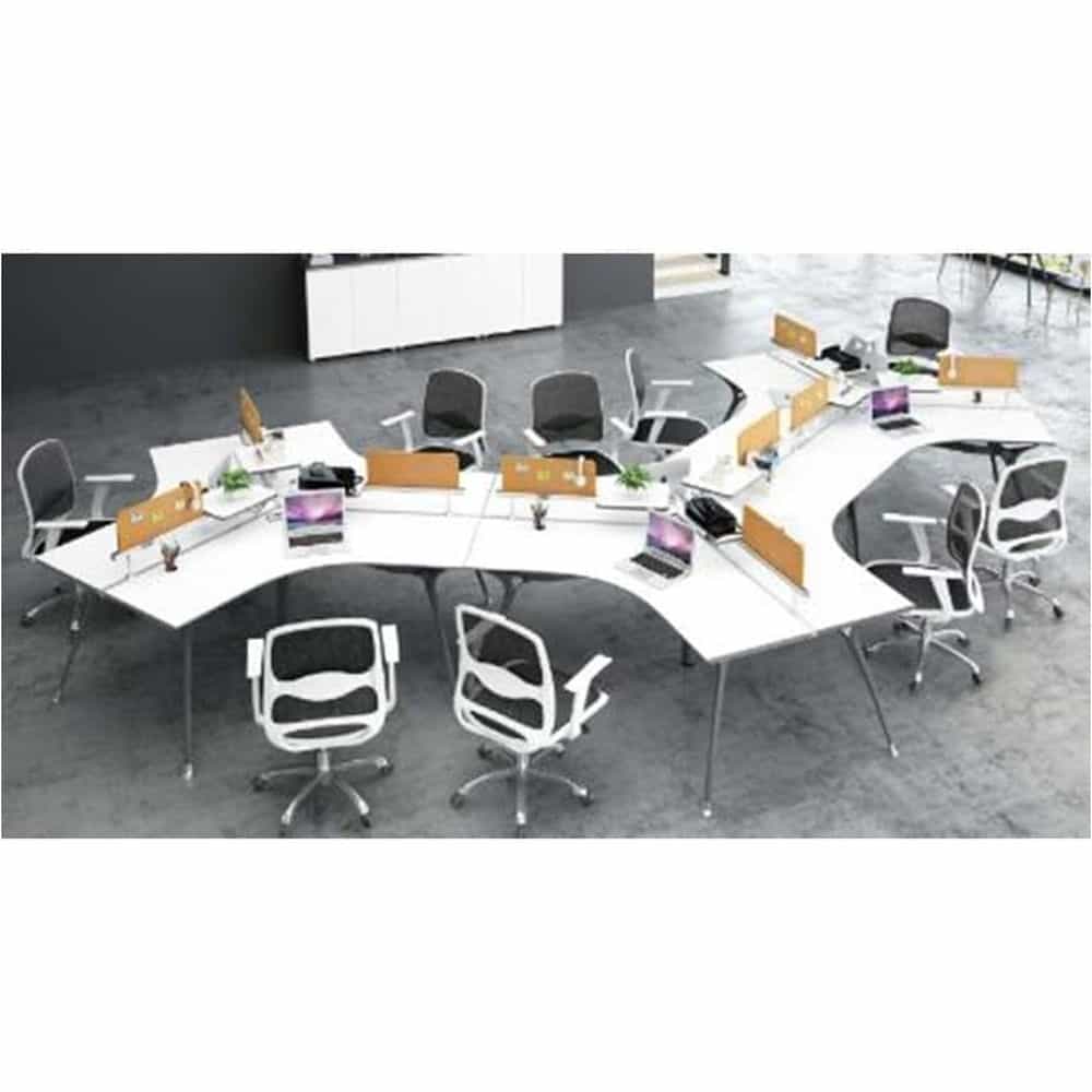 CỤM BÀN LÀM VIỆC MFC CHI LAI BLVN-GUT-66-3010 3M CHO 3 NGƯỜI