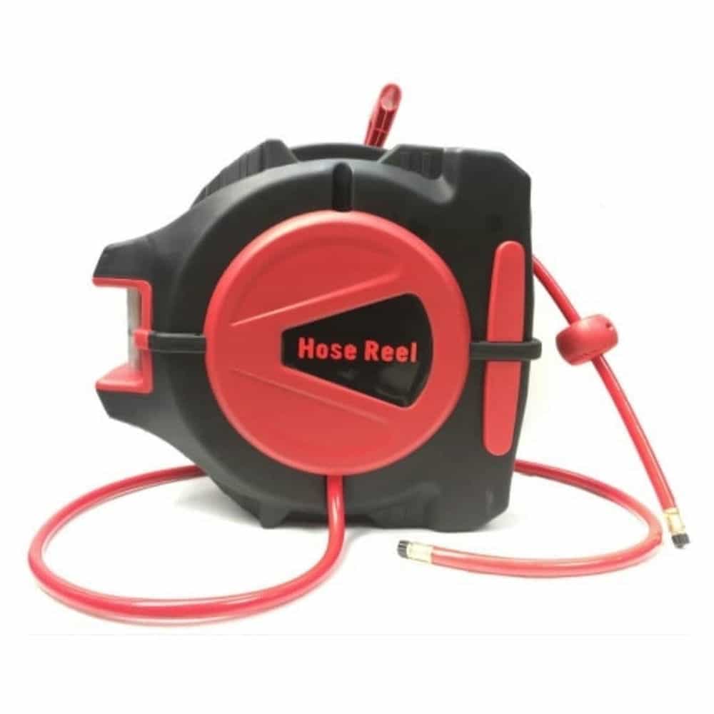 CUỘN DÂY HƠI TỰ RÚT KOCU HOSE-20M, TỰ CUỐN LÒ XO, ÁP SUẤT CAO