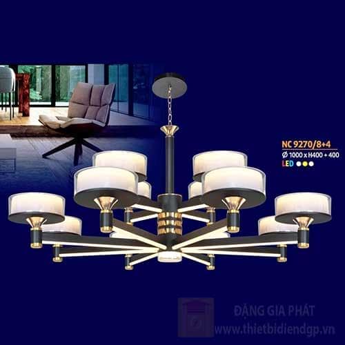 ĐÈN CHÙM TRANG TRÍ NETVIET NC 9270/8+4