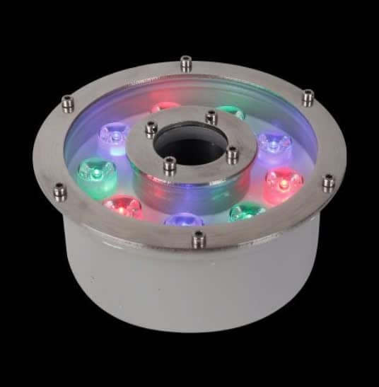 ĐÈN DƯỚI NƯỚC EUROTO HBG 9W-RGB - ĐÈN HỒ BƠI LED ĐA MÀU SẮC, CHỐNG NƯỚC IP68
