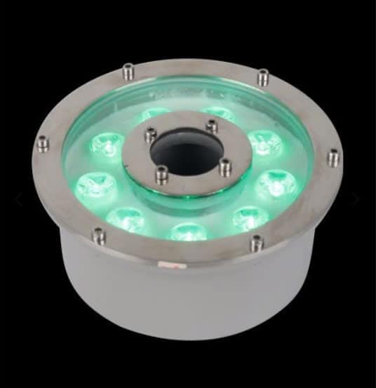 ĐÈN HỒ BƠI EUROTO HBG-9W-X – ÁNH SÁNG XANH LÁ, XANH DƯƠNG, CHẤT LƯỢNG CAO, BẢO VỆ IP68