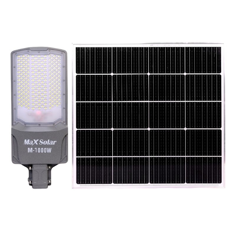 ĐÈN ĐƯỜNG NĂNG LƯỢNG MẶT TRỜI MAXSOLAR M-1000W 1.000W CHIẾU SÁNG RỘNG